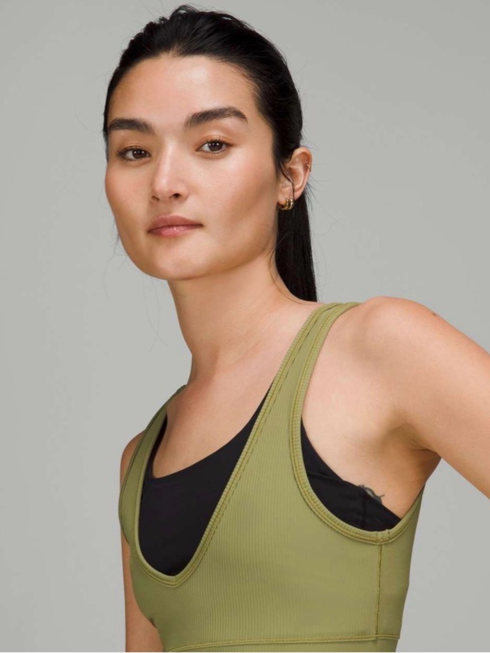 Lululemon Power Pivot Ribbed Tank Top
Bronze Green - Picture 3 of 10